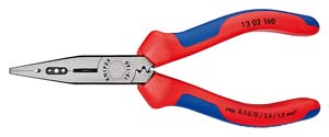 KNIPEX Kabeltng Svart, frsedd med korrosionsskydd 160 mm i gruppen Maskiner & Verktyg / Handverktyg / Tnger och avbitare hos Blys VIP AB (2150-1302160)