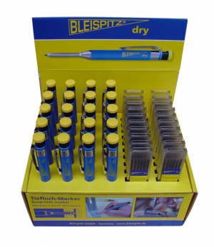 BLEISPITZ Dryspitz dry Profi 20 pennor + 20 stift i gruppen Frbrukning / Frbrukningsmaterial / Pennor och Markering hos Blys VIP AB (2150-14231)