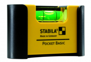 Stabila Pocket Basic - Fickvattenpass i gruppen Maskiner & Verktyg / Handverktyg / Mt- och mrkverktyg hos Blys VIP AB (2150-18114)