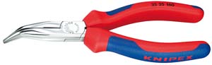 KNIPEX Tng med flata, runda kftar och skr Frkromad 160 m i gruppen Maskiner & Verktyg / Handverktyg / Tnger och avbitare hos Blys VIP AB (2150-2525160)