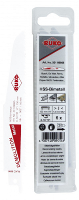 Tigersgblad RUKO i gruppen Maskiner & Verktyg / El-, batteri- & metallmaskiner / Sgar hos Blys VIP AB (2150-33189015R)