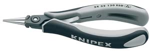 KNIPEX Precisionselektronikgriptng ESD Brunerat Med flerkom i gruppen Maskiner & Verktyg / Handverktyg / Tnger och avbitare hos Blys VIP AB (2150-3432130ESD)