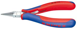 KNIPEX Elektronikgriptng Med flerkomponentsverdrag 115 mm i gruppen Maskiner & Verktyg / Handverktyg / Tnger och avbitare hos Blys VIP AB (2150-3532115)