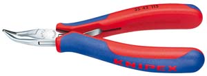 KNIPEX Elektronikgriptng Med flerkomponentsverdrag 115 mm i gruppen Maskiner & Verktyg / Handverktyg / Tnger och avbitare hos Blys VIP AB (2150-3542115)