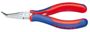 KNIPEX Elektronikgriptng Med flerkomponentsverdrag 145 mm i gruppen Maskiner & Verktyg / Handverktyg / Tnger och avbitare hos Blys VIP AB (2150-3582145)