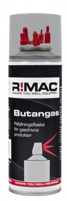 RIMAC Butangas 200 ml i gruppen Maskiner & Verktyg / Svets ld brnnare induktion / Gassvets hos Blys VIP AB (2150-401512)