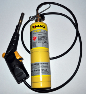 RIMAC Mapgas-slang med blteshllare 1.5m i gruppen Maskiner & Verktyg / Svets ld brnnare induktion / Gassvets hos Blys VIP AB (2150-510415)
