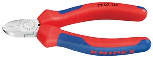 KNIPEX Sidavbitare fr plast Med flerkomponentsverdrag 125 i gruppen Maskiner & Verktyg / Handverktyg / Tnger och avbitare hos Blys VIP AB (2150-7202125)