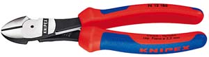 KNIPEX Kraftsidavbitare Svart, frsedd med korrosionsskydd 1 i gruppen Maskiner & Verktyg / Handverktyg / Tnger och avbitare hos Blys VIP AB (2150-7412180)