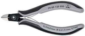 KNIPEX Precisionselektroniksidavbitare Brunerat Med flerkomp i gruppen Maskiner & Verktyg / Handverktyg / Tnger och avbitare hos Blys VIP AB (2150-7902125ESD)