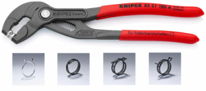 KNIPEX Fjderklmmetng 180mm i gruppen Maskiner & Verktyg / Handverktyg / Tnger och avbitare hos Blys VIP AB (2150-8551180A)