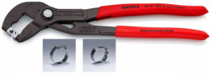 KNIPEX Slangklmmetng 180mm i gruppen Maskiner & Verktyg / Handverktyg / Tnger och avbitare hos Blys VIP AB (2150-8551180C)