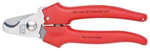 KNIPEX Kabelsax Kltt med plast 165 mm i gruppen Maskiner & Verktyg / Handverktyg / Tnger och avbitare hos Blys VIP AB (2150-9505165)