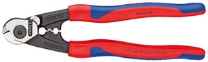 KNIPEX Wiresax Smidd Med flerkomponentsverdrag 190 mm i gruppen Maskiner & Verktyg / Handverktyg / Tnger och avbitare hos Blys VIP AB (2150-9562190)