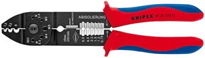 KNIPEX Crimptng Brunerat Med flerkomponentsverdrag 230 mm i gruppen Maskiner & Verktyg / Handverktyg / Tnger och avbitare hos Blys VIP AB (2150-9721215C)