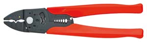 KNIPEX Crimptng Brunerat Med plastverdrag 225 mm i gruppen Maskiner & Verktyg / Handverktyg / Tnger och avbitare hos Blys VIP AB (2150-9732225)
