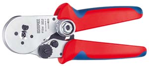 KNIPEX Fyrdornpresstng fr vridna kontakter Frkromad 180 m i gruppen Maskiner & Verktyg / Handverktyg / Tnger och avbitare hos Blys VIP AB (2150-975264)