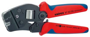 KNIPEX Sjlvinstllande crimptng fr ndhylsor Brunerat 190 i gruppen Maskiner & Verktyg / Handverktyg / Tnger och avbitare hos Blys VIP AB (2150-975308)