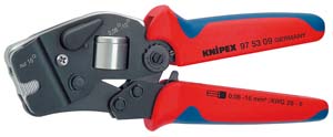 KNIPEX Sjlvinstllande crimptng fr ndhylsor Brunerat 190 i gruppen Maskiner & Verktyg / Handverktyg / Tnger och avbitare hos Blys VIP AB (2150-975309)