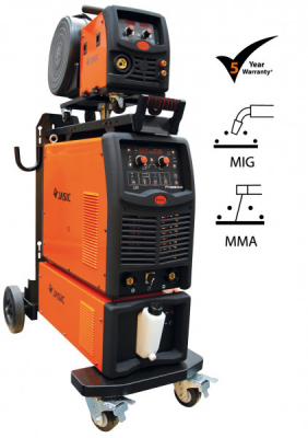 JASIC Mig / MMA Synergic 500Amp Vattenkyld i gruppen Maskiner & Verktyg / Svets ld brnnare induktion / MIG/MAG- & MMA/invertersvetsar hos Blys VIP AB (2150-JM-500SYN)