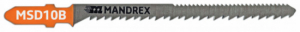 Mandrex DUOCUT Jigsaw Blade (2st/frp) i gruppen Maskiner & Verktyg / El-, batteri- & metallmaskiner / Sgar hos Blys VIP AB (2150-MSD10B)