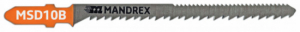Mandrex DUOCUT Jigsaw Blade (2st/frp) i gruppen Maskiner & Verktyg / El-, batteri- & metallmaskiner / Sgar hos Blys VIP AB (2150-MSD10B)