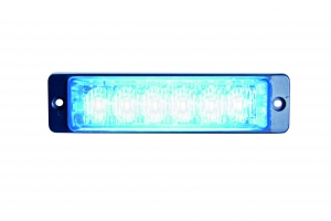 Blixtljus Bl Slim 12-24V 6LEDx3W IP68 i gruppen Fordon & Garage / Belysning / Varningsljus hos Blys VIP AB (2200-850180HP-B)