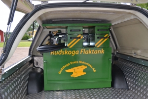 Rudskoga flaktank 300L, 170kg LBH: 500x1000x600mm i gruppen Fordon & Garage / Verkstadsutrustning / Transporttankar hos Blys VIP AB (4500-Tk300)