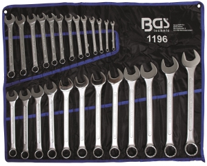 Blocknyckelsats 6-32mm 25 delar BGS i gruppen Maskiner & Verktyg / Handverktyg / Hylsor, nycklar och mejslar / Nycklar hos Blys VIP AB (4700-1196)