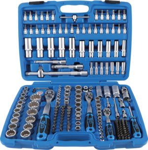 Hylsnyckelsats Gear Lock 1/4-3/8-1/2tmm 192del BGS i gruppen Maskiner & Verktyg / Handverktyg / Verktygssatser hos Blys VIP AB (4700-2247)