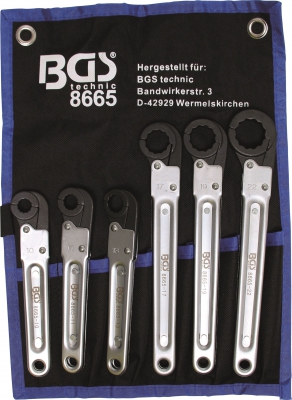 ppningsbara Ringsprr 10-22mm 6 delar BGS i gruppen Maskiner & Verktyg / Handverktyg / Hylsor, nycklar och mejslar / Nycklar hos Blys VIP AB (4700-8665)