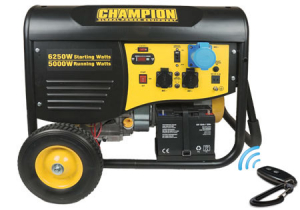 Champion 5500W, Bensinelverk i gruppen Maskiner & Verktyg / Elverk / Portabla elverk hos Blys VIP AB (5400-CPG6500E2-EU-SC)