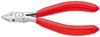 KNIPEX Elektroniksidavbitare Med plastverdrag 115 mm