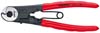 KNIPEX Skrare fr bowdenwire Med plastverdrag 150 mm