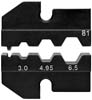 KNIPEX Crimpinsats Fr Harting-kontakter fr fiberoptikkabel