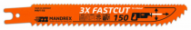 Mandrex 3X-FASTCUT Reciprocating Blade