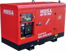 MOSA elverk GE35YSX EAS 12,5/38kVA 230/400V Yanmar S.Silent