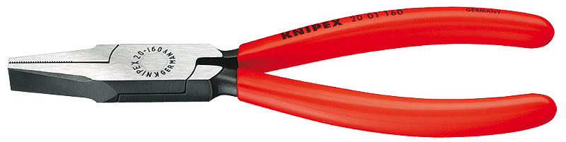 KNIPEX Flacktång Svart, försedd med korrosionsskydd Med plas