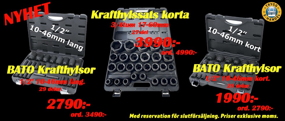 Krafthylor från BATO