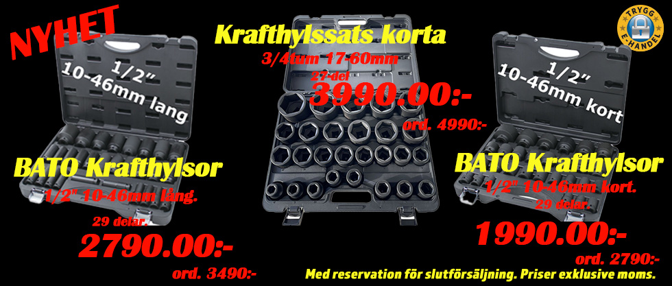 Krafthylor från BATO