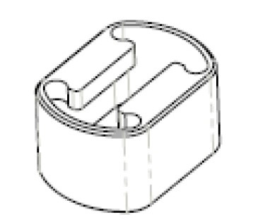 Ferrite Skyddsh�lje Powerduction B3