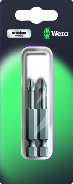 WERA BITS CLASSIC 50 MM PH 2/pack