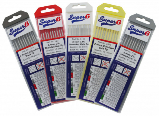 Tigelektrod 1,6 gr�n Ac/Dc 150mm 10/frp