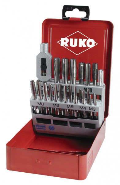 Handg�ngtappsats M3-M12 22 delar