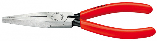 KNIPEX Gript�ng med l�nga, smala k�ftar Svart, f�rsedd med k