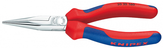 KNIPEX Gript�ng med l�nga, smala k�ftar F�rkromad 190 mm