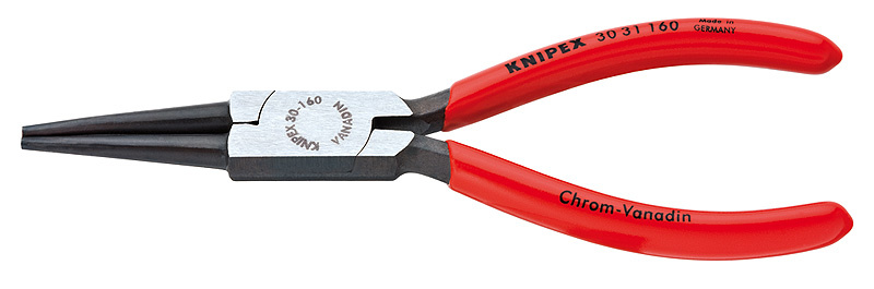 KNIPEX Gript�ng med l�nga, smala k�ftar Svart, f�rsedd med k