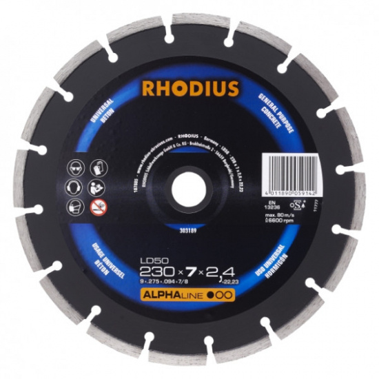 RHODIUS DIAMANTKAPKLINGA LD50