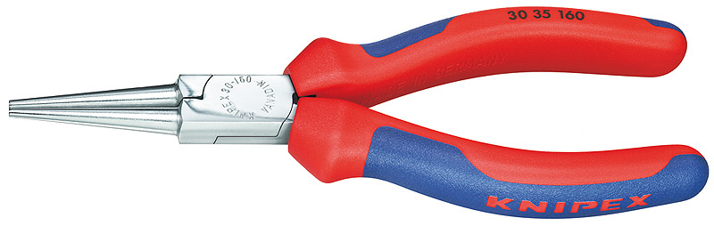 KNIPEX Gript�ng med l�nga, smala k�ftar F�rkromad 160 mm