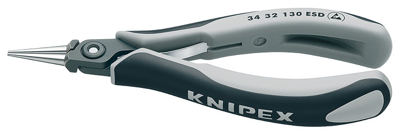 KNIPEX Precisionselektronikgript�ng ESD Brunerat Med flerkom